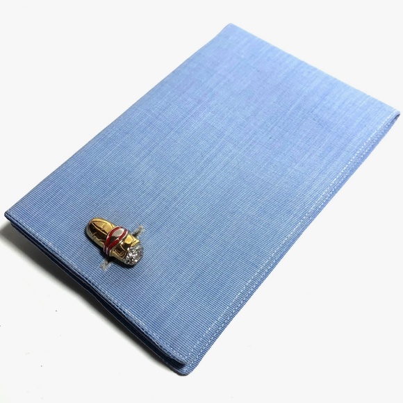 Enamel Gold Cigar Cufflinks - Picture 3 of 3